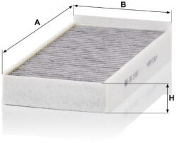 Mann-filter Utastér - Kabin szűrő Mann Filter CUK 23 015-2 (CUK23015-2)