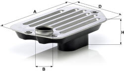 Mann-filter Automata váltó szűrő Mann Filter H 2120 x KIT (H2120xKIT)