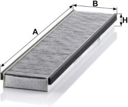 Mann-filter Utastér - Kabin szűrő Mann Filter CUK 5257 (CUK5257)