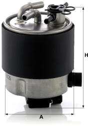 Mann-filter Üzemanyagszűrő Mann Filter WK 9026 (WK9026)