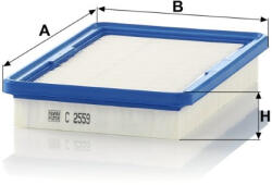 Mann-filter Levegőszűrő Mann Filter C 2559 (C2559)