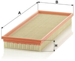 Mann-filter Levegőszűrő Mann Filter C 40 107 (C40107)