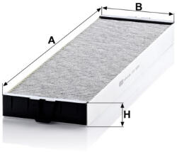 Mann-filter Utastér - Kabin szűrő Mann Filter CUK 5258 (CUK5258)