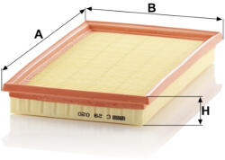 Mann-filter Levegőszűrő Mann Filter C 29 020 (C29020)