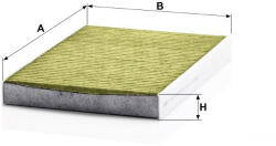Mann-filter Utastér - Kabin szűrő Mann Filter FP 2952 (FP2952)