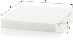 Mann-filter Utastér - Kabin szűrő Mann Filter CU 2351 (CU2351)
