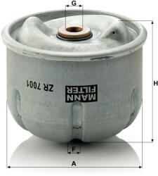 Mann-filter Olajszűrő Mann Filter ZR 7001 (ZR7001)
