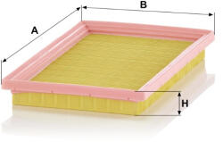 Mann-filter Levegőszűrő Mann Filter C 2742 (C2742)