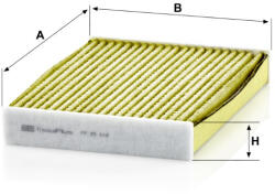 Mann-filter Utastér - Kabin szűrő Mann Filter FP 25 012 (FP25012)