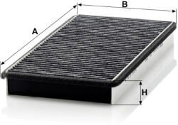 Mann-filter Utastér - Kabin szűrő Mann Filter CUK 3360 (CUK3360)