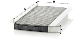 Mann-filter Utastér - Kabin szűrő Mann Filter CUK 3337 (CUK3337)
