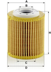 Mann-filter Olajszűrő Mann Filter HU 7032 z (HU7032z)