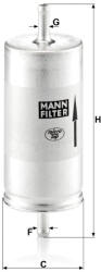 Mann-filter Üzemanyagszűrő Mann Filter WK 413 (WK413)