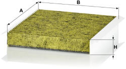 Mann-filter Utastér - Kabin szűrő Mann Filter FP 2040 (FP2040)