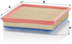 Mann-filter Levegőszűrő Mann Filter C 2687 (C2687)