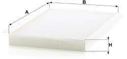 Mann-filter Utastér - Kabin szűrő Mann Filter CU 3569 (CU3569)