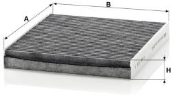 Mann-filter Utastér - Kabin szűrő Mann Filter CUK 2545 (CUK2545)