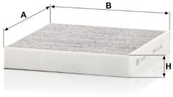 Mann-filter Utastér - Kabin szűrő Mann Filter CUK 2440 (CUK2440)