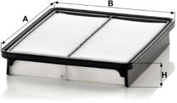 Mann-filter Levegőszűrő Mann Filter C 28 010 (C28010)