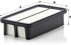 Mann-filter Levegőszűrő Mann Filter C 2219 (C2219)