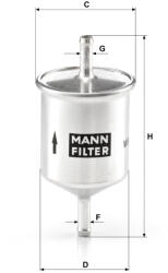 Mann-filter Üzemanyagszűrő Mann Filter WK 66 (WK66)