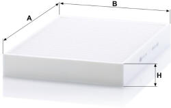 Mann-filter Utastér - Kabin szűrő Mann Filter CU 34 003 (CU34003)