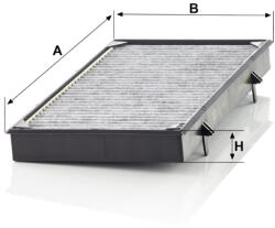 Mann-filter Utastér - Kabin szűrő Mann Filter CUK 3454 (CUK3454)