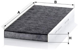 Mann-filter Utastér - Kabin szűrő Mann Filter CUK 4054 (CUK4054)