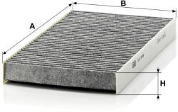 Mann-filter Utastér - Kabin szűrő Mann Filter CUK 2956 (CUK2956)