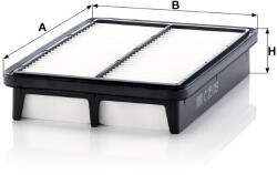 Mann-filter Levegőszűrő Mann Filter C 25 019 (C25019)