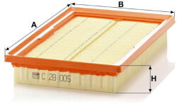 Mann-filter Levegőszűrő Mann Filter C 28 005 (C28005)