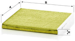 Mann-filter Utastér - Kabin szűrő Mann Filter FP 2131 (FP2131)