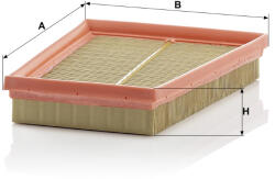 Mann-filter Levegőszűrő Mann Filter C 2050 (C2050)