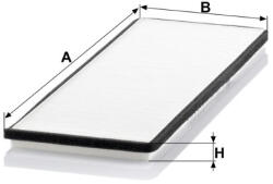 Mann-filter Utastér - Kabin szűrő Mann Filter CU 4251 (CU4251)