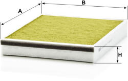 Mann-filter Utastér - Kabin szűrő Mann Filter FP 25 007 (FP25007)