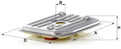 Mann-filter Automata váltó szűrő Mann Filter H 2019 KIT (H2019KIT)