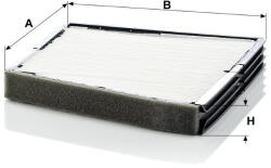 Mann-filter Utastér - Kabin szűrő Mann Filter CU 2337 (CU2337)