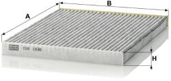 Mann-filter Utastér - Kabin szűrő Mann Filter CUK 1936 (CUK1936)