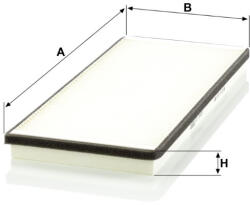 Mann-filter Utastér - Kabin szűrő Mann Filter CU 3858 (CU3858)