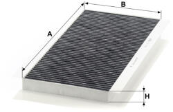 Mann-filter Utastér - Kabin szűrő Mann Filter CUK 5366 (CUK5366)