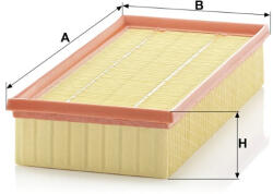 Mann-filter Levegőszűrő Mann Filter C 31 122 (C31122)