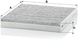 Mann-filter Utastér - Kabin szűrő Mann Filter CUK 2149 (CUK2149)