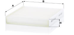 Mann-filter Utastér - Kabin szűrő Mann Filter CU 22 032 (CU22032)