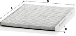 Mann-filter Utastér - Kabin szűrő Mann Filter CUK 3059 (CUK3059)