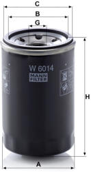 Mann-filter Olajszűrő Mann Filter W 6014 (W6014)