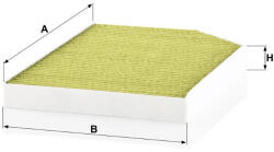 Mann-filter Utastér - Kabin szűrő Mann Filter FP 32 007 (FP32007)