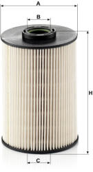 Mann-filter Üzemanyagszűrő Mann Filter PU 937 x (PU937x)