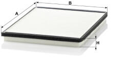 Mann-filter Utastér - Kabin szűrő Mann Filter CU 2530 (CU2530)