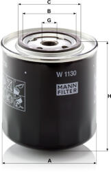 Mann-filter Olajszűrő Mann Filter W 1130 (W1130)