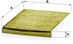 Mann-filter Utastér - Kabin szűrő Mann Filter FP 2436 (FP2436)